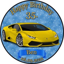 Tortenaufleger Fototorte Auto