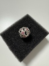 Pandora Charm Love All Around 925 Sterling Silber Zirkonia Rosa Pink 791250CZS