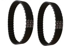 2 x ZAHNRIEMEN ERSATZ PASSEND FÜR HOBEL BLACK&DECKER DN75 DN750 KW750 SR600