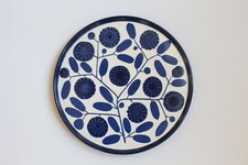 Kuchenteller Blumendekor