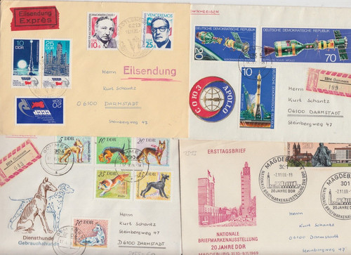 Belege einschreibebriefe - 26,