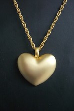 klasse Herz Collier Kette mit