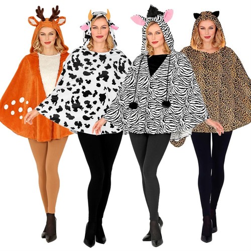 Poncho tiere zebra leopard kuh - leopard,