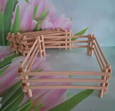  Schleich Zaun Pferdekoppel 10 Teile