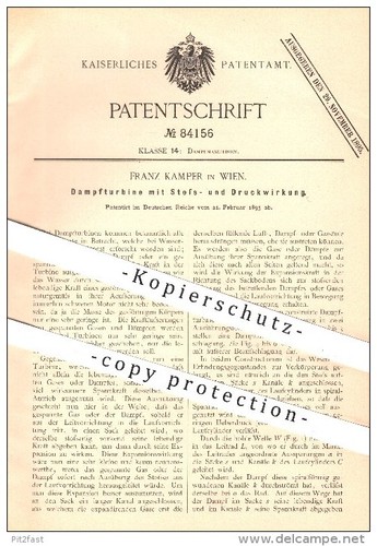 Original patent kamper - -, f.