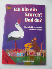 Buch Bastelbuch Bastelanleitung "Ich bin ein Storch! Und du?" Basteln Moosgummi