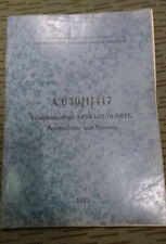 NVA A 050/1/417 VERDICHTERANLAGE A3HW1-32/70:BRTG DDR TAUCHKOMPRESSOR