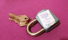 DDR 1x VORHÄNGESCHLOSS 5