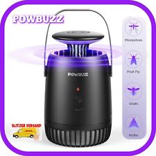 POWBUZZ Mosquito Killer Lamp, Electric Bug Zapper, USB Portable Camping Fly Kill