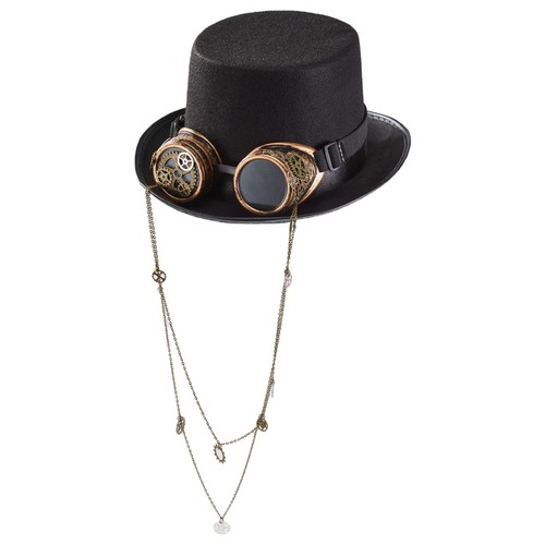 Retro gothic steampunk - retro-gothic-steampunk-hut, mit