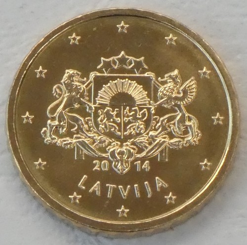 Cent kursmünze lettland - cent,