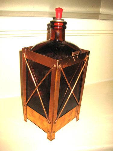 Schnapsflasche mit spieluhr - mit,