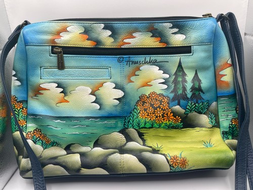 Anuschka leder schultertasche - leder,