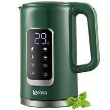 Wasserkocher 1,7 Liter Edelstahl mitTemperatureinstellung (40°C-100°C) 2200 W