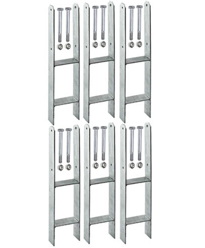 Pfostenanker anker 91 mm - 6x,