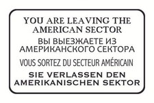 Blechschild 30x20cm gewölbt