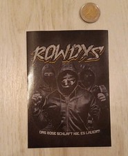 Ultras Aufkleber Sammlungsauflösung - Dynamo Dresden - Rowdys