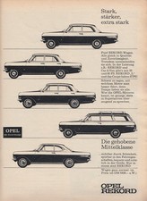 Opel Rekord A - Reklame