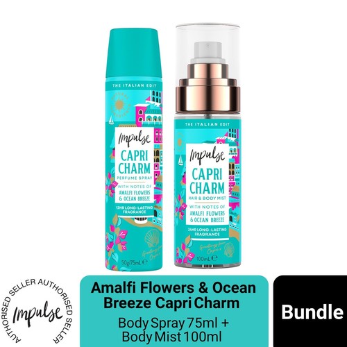 Impulse capri charm body spray - impulse,