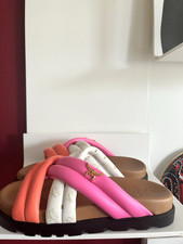 MCM SANDALEN PINK- ORANGE-