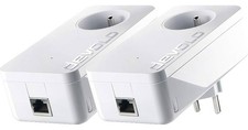 NEU: devolo dLAN 1200+ Starter Kit FR - Adapter Weiß - nur LAN, kein WLAN!