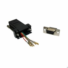RJ45 Buchse Zu 9 Polig Serie DB9 Buchse Adapter