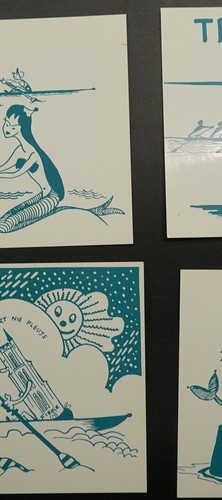 Kunstdruck werbung postkarte - werbung,