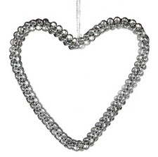 Herz Hänger Glöckchen silber