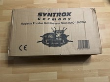 Raclette Fondue Grill Heißer Stein RAC-1200W-8 NEU OVP (bis zu 8 Personen) 