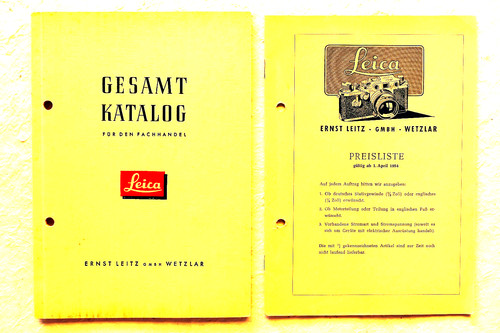 Leitz leica gesamtkatalog für - leica,