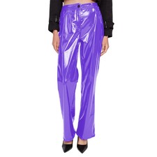 Shiny PVC Leather Straight