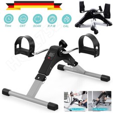 Pedaltrainer Mini Heimtrainer Fitnessbike Klappbar LCD Arm und Beintrainer DE