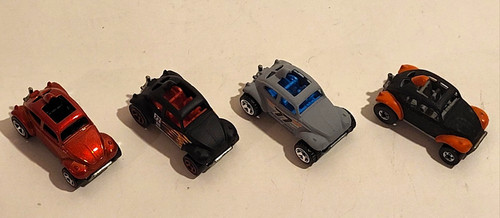 Hot wheels konvolut vw - konvolut, 4x
