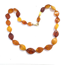 Vintage  Bernsteinkette