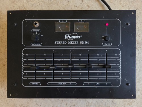 Phonic 501 mischpult - sm-501,