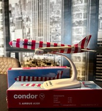 Condor  "FlyPink" pink stripes D-AICS 1:200 Modellflugzeug OVP -NEU