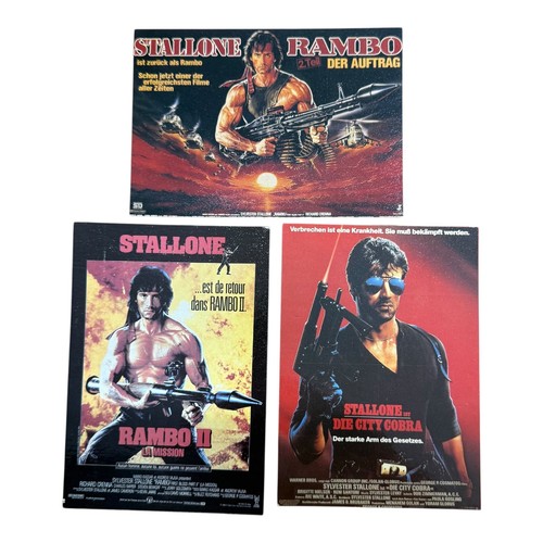 Postkarten silvester stallone - postkarten,