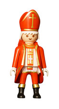 Playmobil Figur Nikolaus Bischof Weihachten Winter Christmas