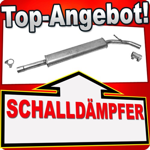 Mittelschalldämpfer für