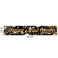 Banner Happy New Year 290cm x
