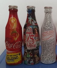 3 seltene Coca Cola Flaschen