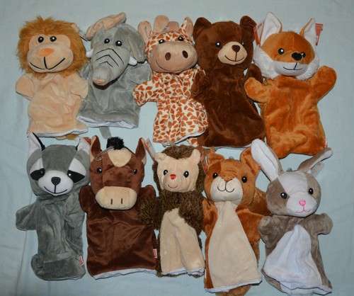 Handpuppe pferd fuchs bär - ,pferd,fuchs,,