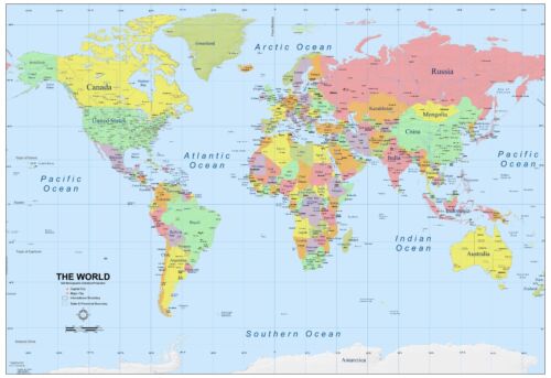 Weltkarte atlas geographie - atlas,,
