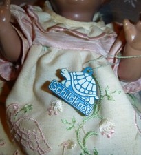 Schildkrötpuppe Bärbel 25 cm ,schon etwas älter,Replika von 1980