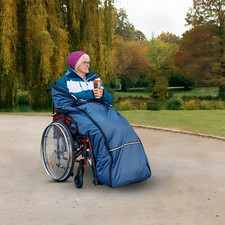 Russka Schlupfsack für Rollstuhl Beindecke Wickeldecke Rollstuhl Decke M L XL