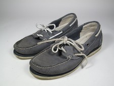 timberland damen leder schuhe bootsschuhe gr. 38 blau