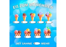 Eis zum Mitnehmen Eiskugel
