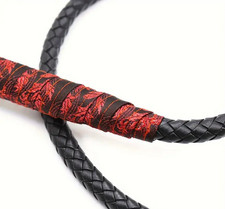 PU Leder Reitpeitsche, Gesamtlänge 100cm - NEU !!!