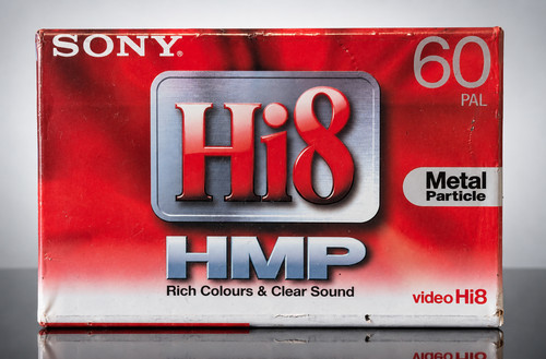 Sony hi8 hmp min pal - sony, metal