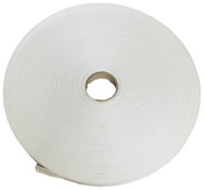 50m Rollandegurt Rollo Gurt Weiß 20mm breit